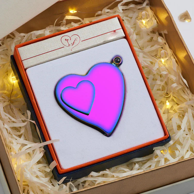 Heart-shaped lighter™ - Symbolizes luxury and love